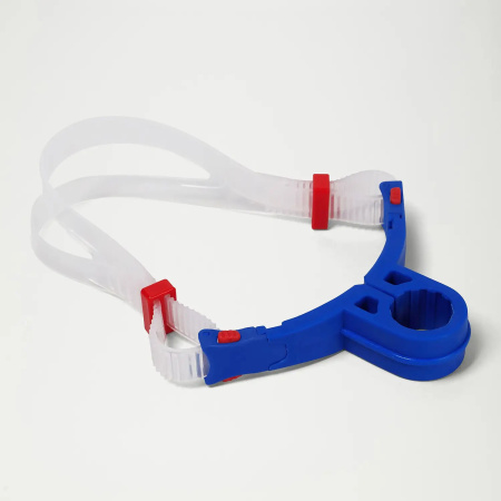 Трубка фронтальная Speedo Center Snorkel (красный/голубой)